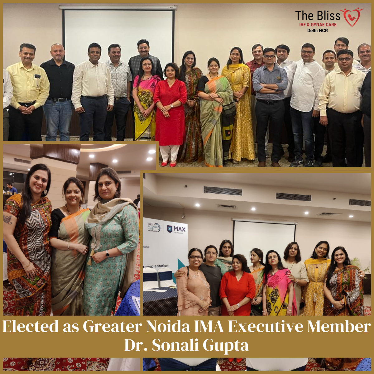 Dr Sonali Gupta Elected as Greater Noida IMA Executive Member